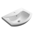 Aqualine - Zapustené umývadlo ZERO 55x44 cm keramika/biela
