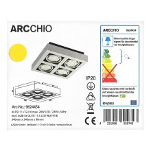 Arcchio - Bodové svietidlo RONKA 4xGU10/20W/230V