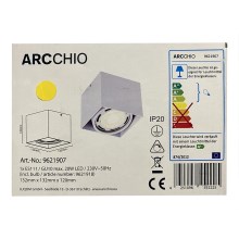 Arcchio - Bodové svietidlo ROSALIE 1xGU10/11,5W/230V