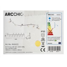 Arcchio - LED Bodové svietidlo PEETZ 6xE14/4W/230V