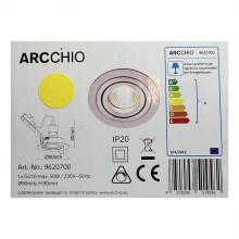 Arcchio - Podhľadové svietidlo SOPHIA 1xGU10/50W/230V