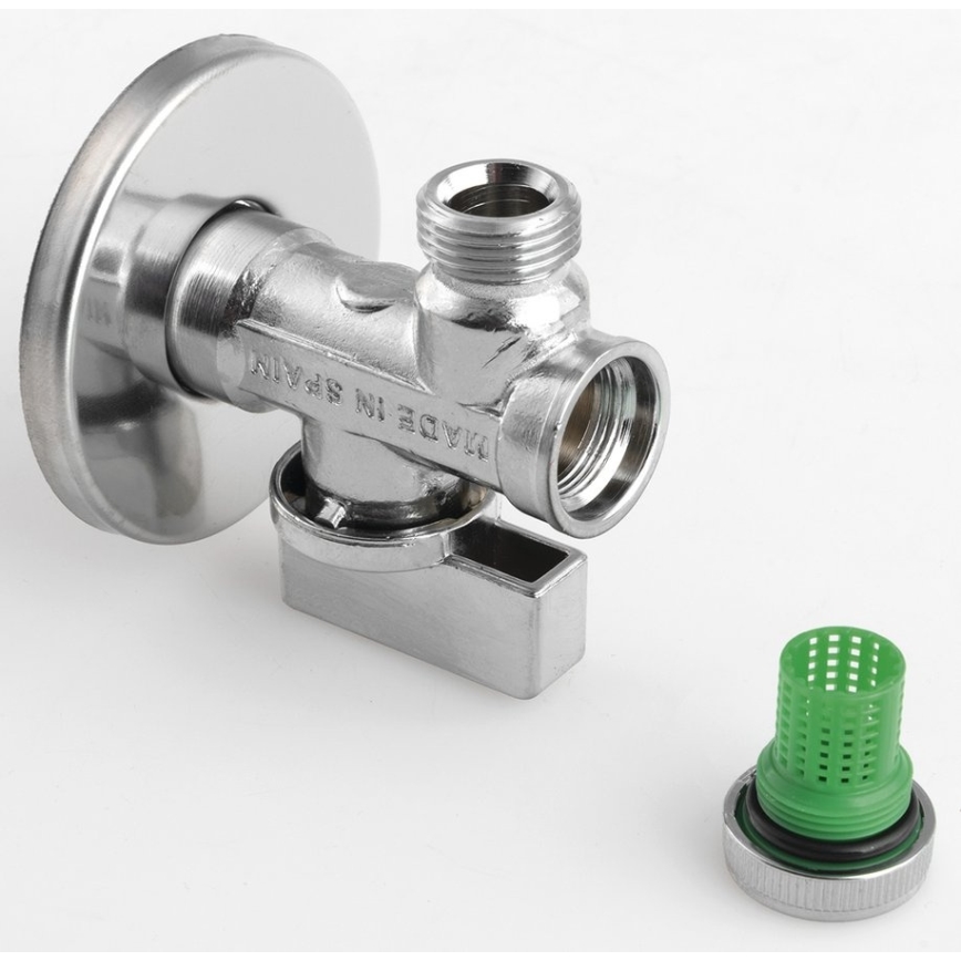 Arco - Rohový ventil s filtrom lesklý chróm