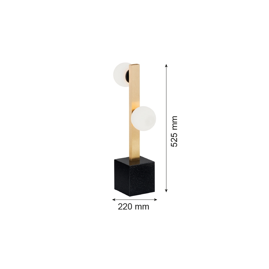Argon 1044 - Stolná lampa FREEMONT 2xG9/5W/230V