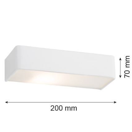 Argon 3077 - Nástenné svietidlo RODAN 1xE27/15W/230V