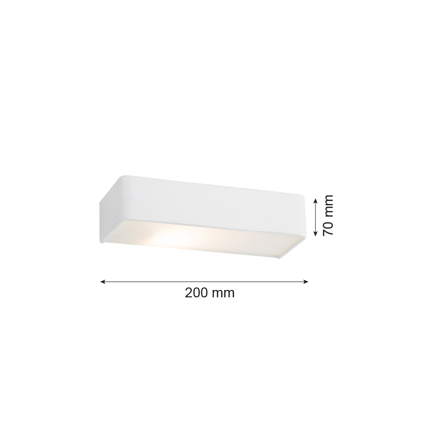 Argon 3077 - Nástenné svietidlo RODAN 1xE27/15W/230V