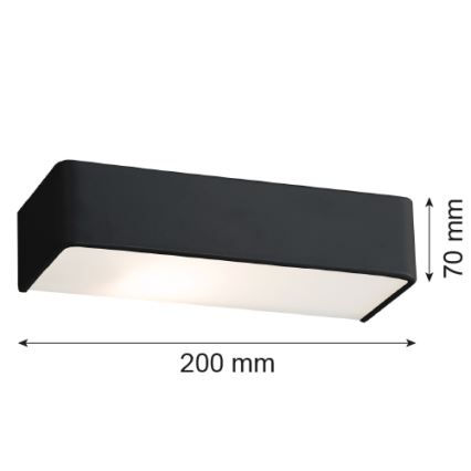 Argon 3079 - Nástenné svietidlo RODAN 1xE27/15W/230V