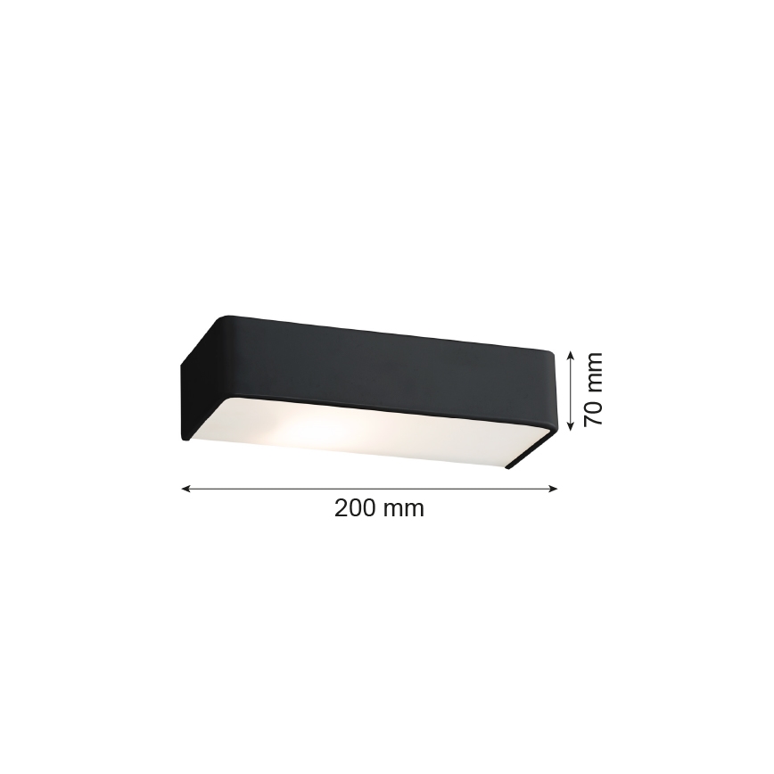 Argon 3079 - Nástenné svietidlo RODAN 1xE27/15W/230V