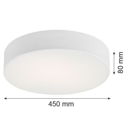 Argon 3568  - LED Stropné svietidlo DARLING LED/35W/230V pr. 45 cm biela