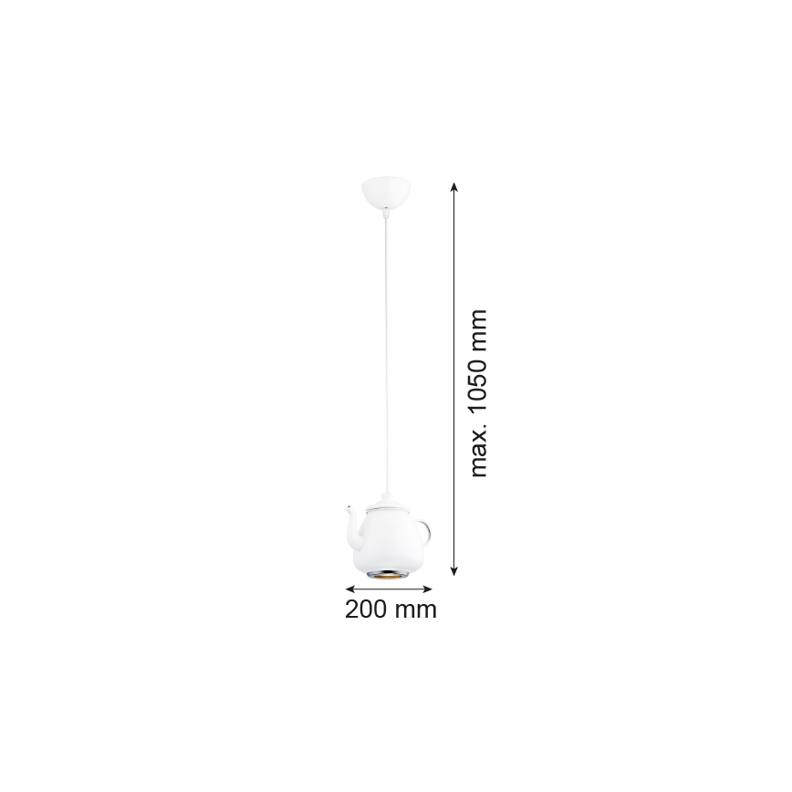 Argon 3650 - Závesné svietidlo JAMAJKA 1xGU10/50W/230V
