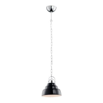 Argon 375 - Luster MARGERITA 1xE27/60W/230V čierny 20 cm