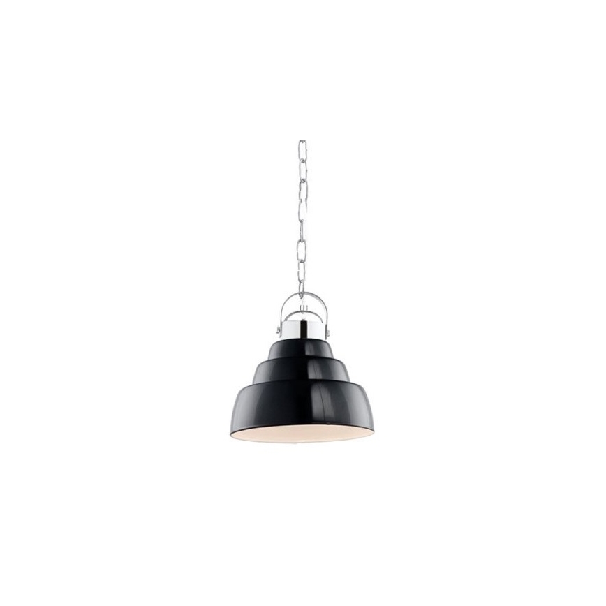 Argon 375 - Luster MARGERITA 1xE27/60W/230V čierny 20 cm