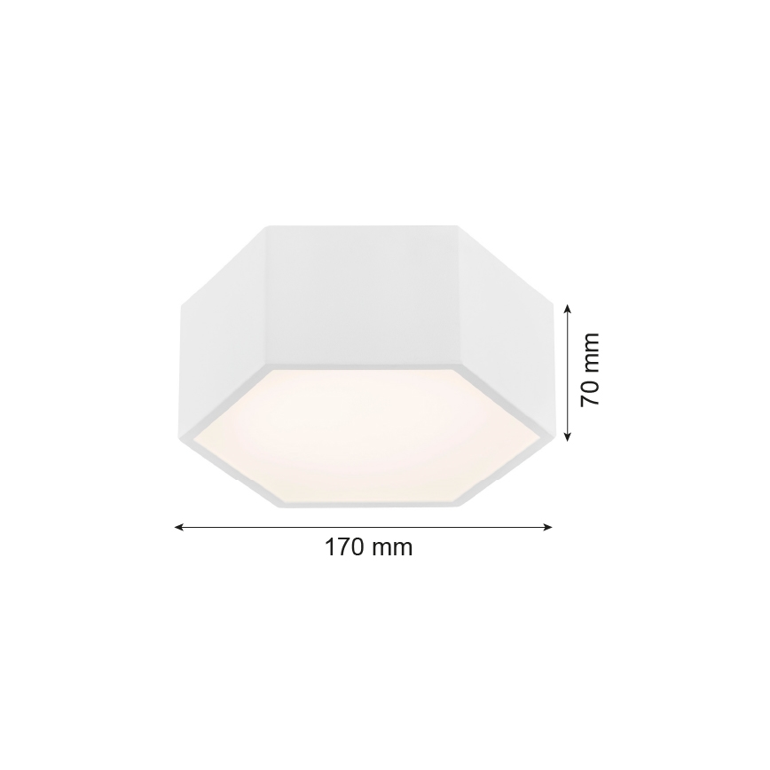 Argon 3828 - LED Stropné svietidlo ARIZONA LED/9W/230V biela