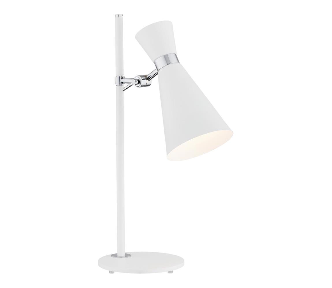 Argon 3890 - Stolná lampa LUKKA 1xE27/15W/230V biela 3890