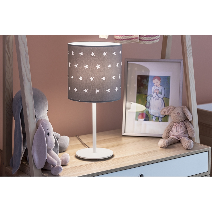 Argon 4125 - Stolná lampa MAGIC 1xE27/15W/230V biela