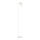 Argon 4258 - Stojacia lampa DORIA 1xE27/15W/230V biela/mosadz
