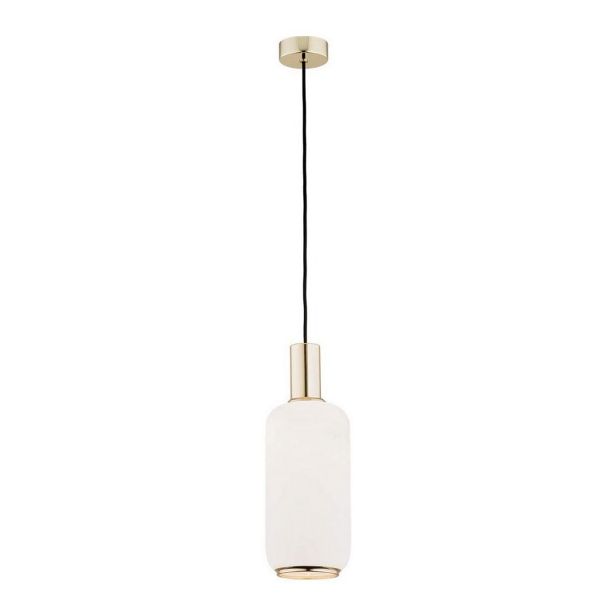 Argon 4356 - Luster na lanku SAGUNTO 1xE27/15W/230V pr. 14 cm mosadz
