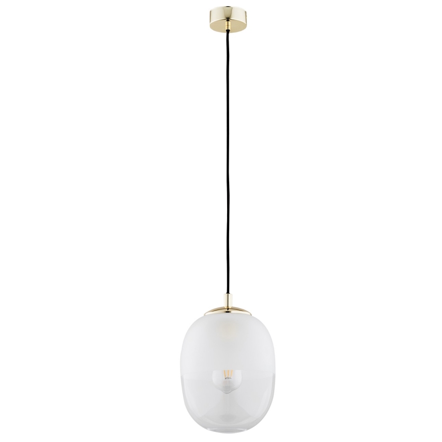 Argon 4675 - Luster na lanku BALTIMORE 1xE27/15W/230V zlatá