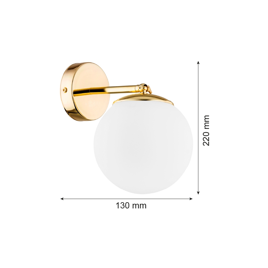 Argon 4744 - Nástenné svietidlo SATELITE 1xE27/15W/230V