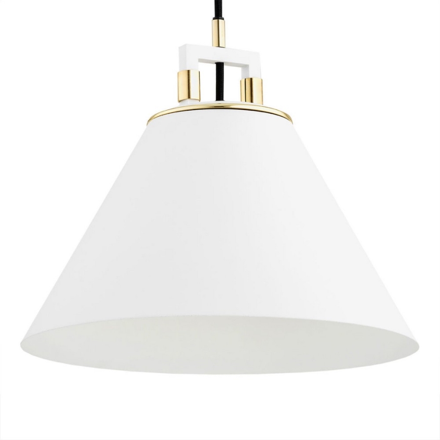 Argon 4914 - Luster na lanku ORTE 1xE27/15W/230V biela
