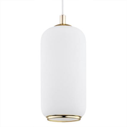 Argon 4993 - Luster na lanku PALLADO 1xE27/15W/230V zlatá/biela