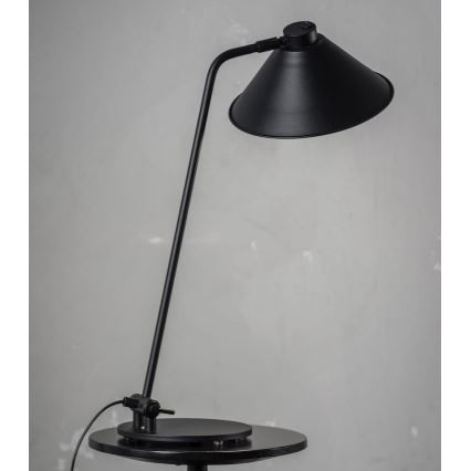 Argon 4998 - Stolná lampa GABIAN 1xE27/15W/230V čierna