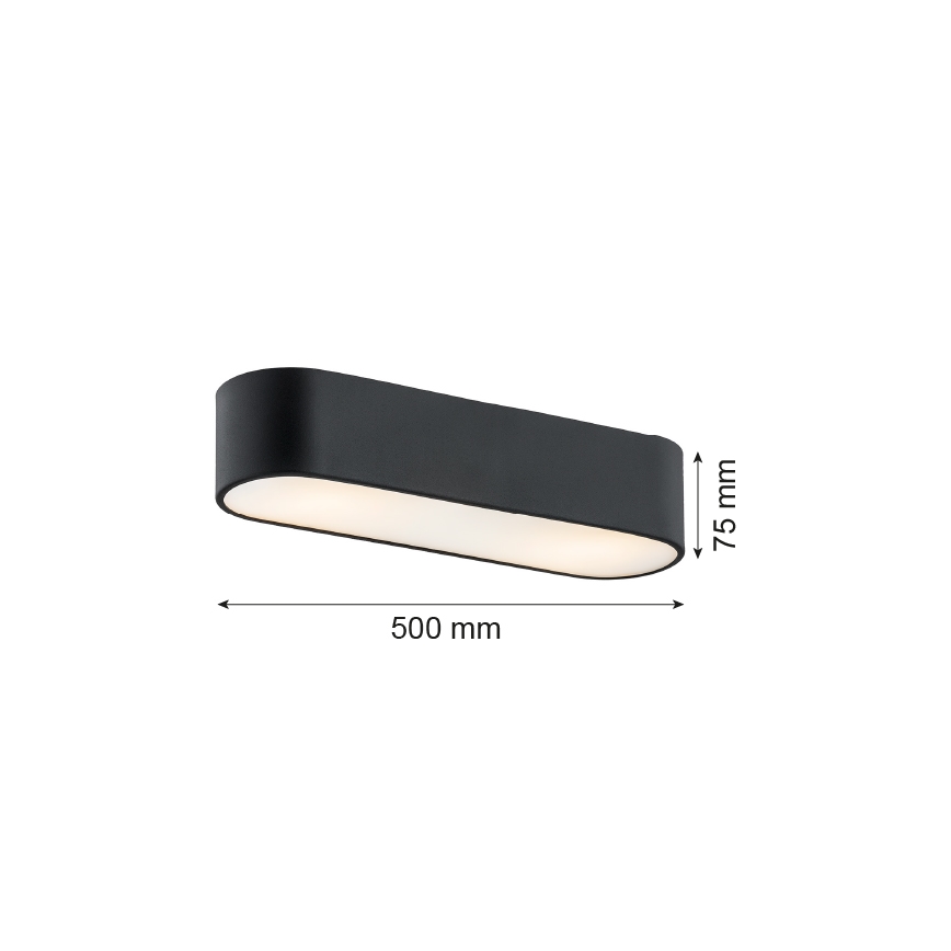 Argon 6000 - Stropné svietidlo TONI 3xE27/15W/230V čierna