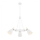 Argon 6148 - Luster na tyči CHARLOTTE 3xE27/15W/230V biela/zlatá