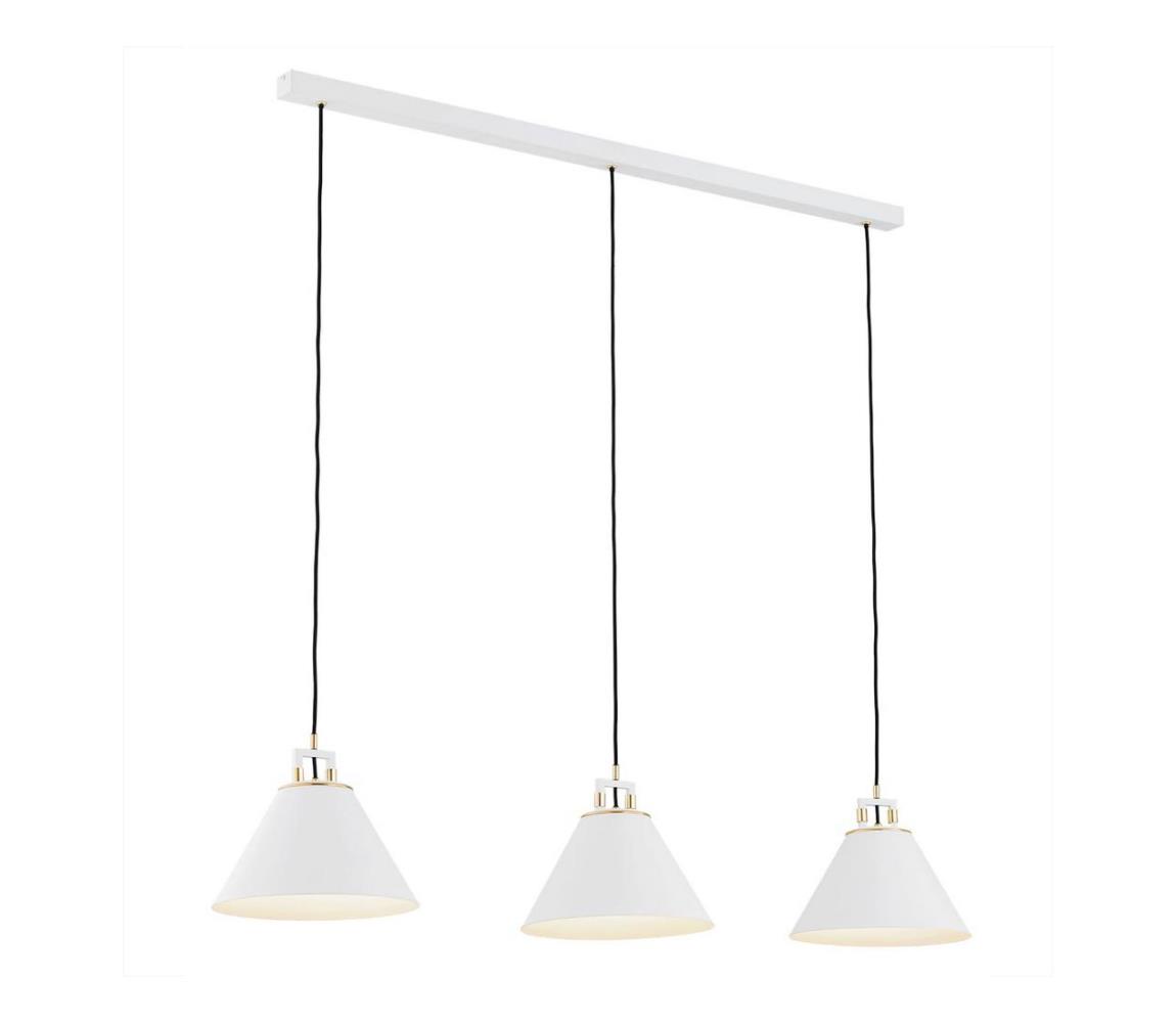 Argon Argon 6173 - Luster na lanku ORTE 3xE27/15W/230V biela