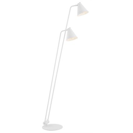 Argon 7076 - Stojacia lampa AVALONE 2xE27/15W/230V biela