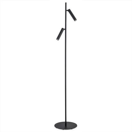 Argon 7082 - Stojacia lampa TORRE 2xG9/6W/230V čierna