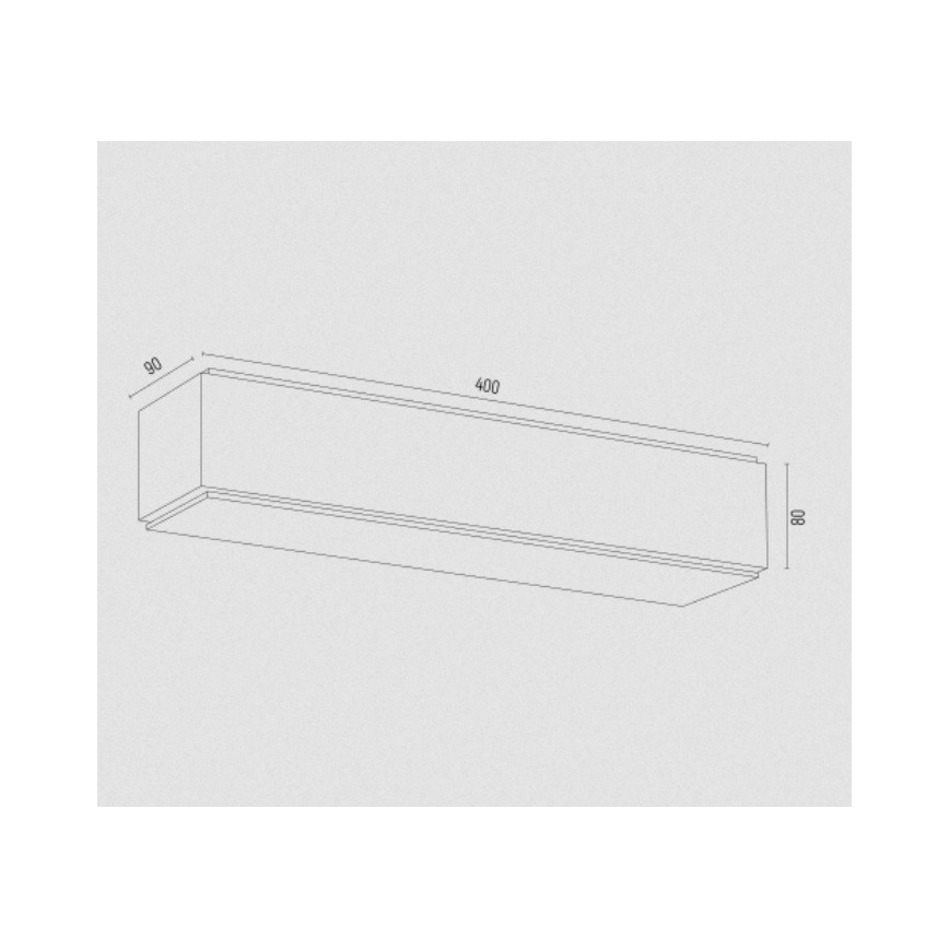 Argon 7166 - Nástenné svietidlo CARLSON 2xE27/15W/230V 40 cm zlatá