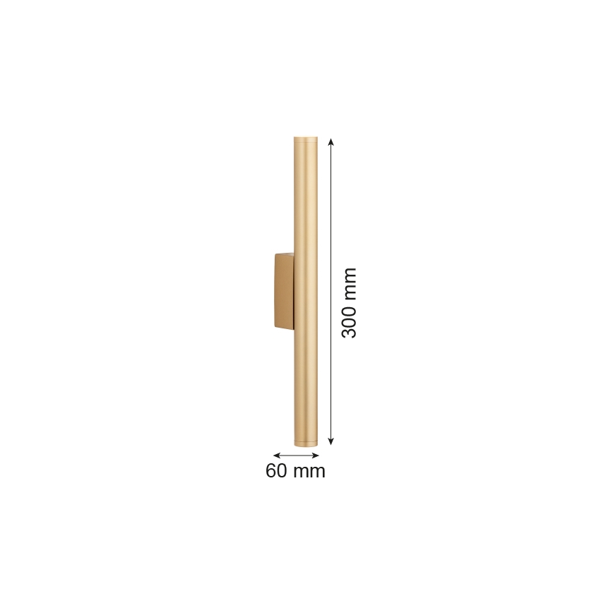Argon 7224 - LED Nástenné svietidlo GRECO 2xLED/4,2W/230V 3000K zlatá