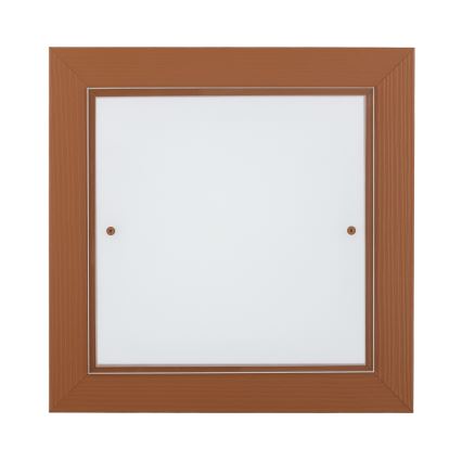 Argon 7268 - Stropné svietidlo TABOR 2xE27/15W/230V 32x32 cm terakotové