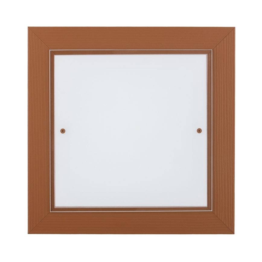 Argon 7268 - Stropné svietidlo TABOR 2xE27/15W/230V 32x32 cm terakotové