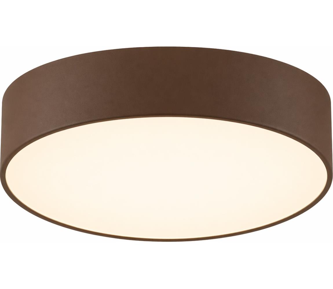 Argon 7297 - Stropné svietidlo DARLINGOS 2xE27/15W/230V pr. 35 cm hnedá 7297