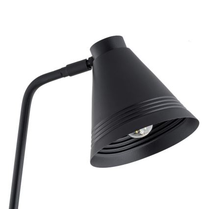 Argon 8003 - Stojacia lampa AVALONE 1xE27/15W/230V čierna