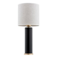 Argon 8316 - Stolná lampa RIVA 1xE27/15W/230V čierna