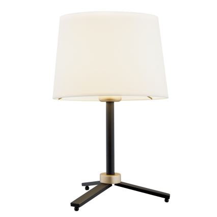 Argon 8319 - Stolná lampa CAVALINO 1xE27/15W/230V 39 cm krémová/čierna