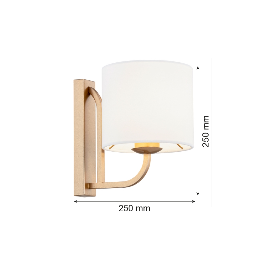 Argon 8356 - Nástenná lampa MARANELLO 1xE27/15W/230V