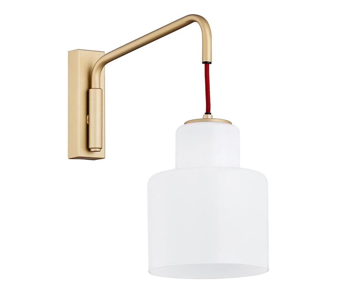 Argon Argon 8372 - Nástenné svietidlo DIUNA 1xE27/15W/230V zlatá/červená