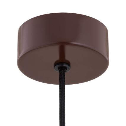 Argon 8444 - Luster na lanku PIAVA 1xE14/7W/230V alabaster hnedá