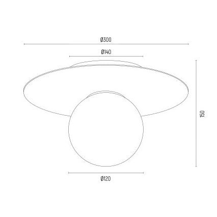 Argon 8449 - Nástenné svietidlo PIAVA 1xE14/7W/230V alabaster zlatá