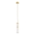 Argon 8489 - Luster na lanku HAMPTON 1xE14/7W/230V zlatá