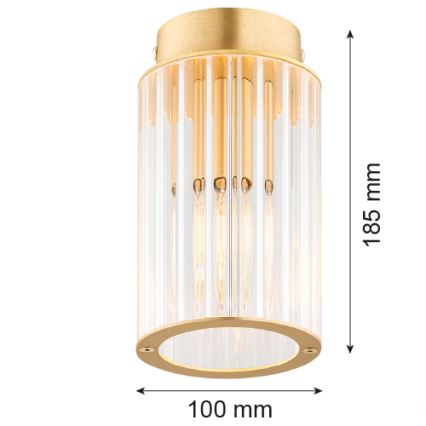 Argon 8501 - Stropné svietidlo HAMPTON 1xE14/7W/230V zlatá