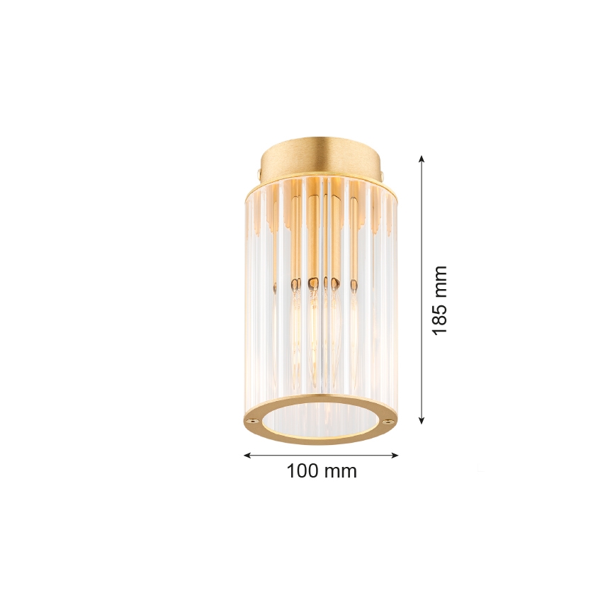 Argon 8501 - Stropné svietidlo HAMPTON 1xE14/7W/230V zlatá