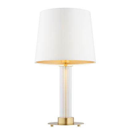 Argon 8540 - Stolná lampa HAMPTON 1xE27/15W/230V 57 cm biela