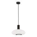 Argon 8565 - Luster na lanku SAGUNTO PLUS 1xE27/15W/230V pr. 30 cm čierna