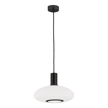 Argon 8565 - Luster na lanku SAGUNTO PLUS 1xE27/15W/230V pr. 30 cm čierna