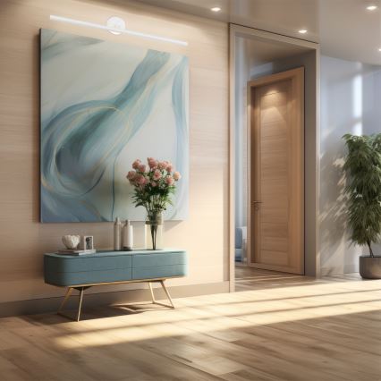 Argon 8601 - LED Obrazové svietidlo MIRIAM LED/18W/230V 3000K 100 cm biela