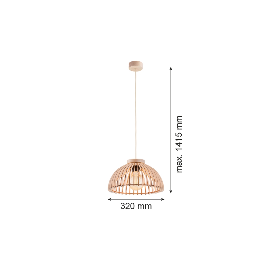 Argon 8633 - Luster na lanku TRE 1xE27/15W/230V